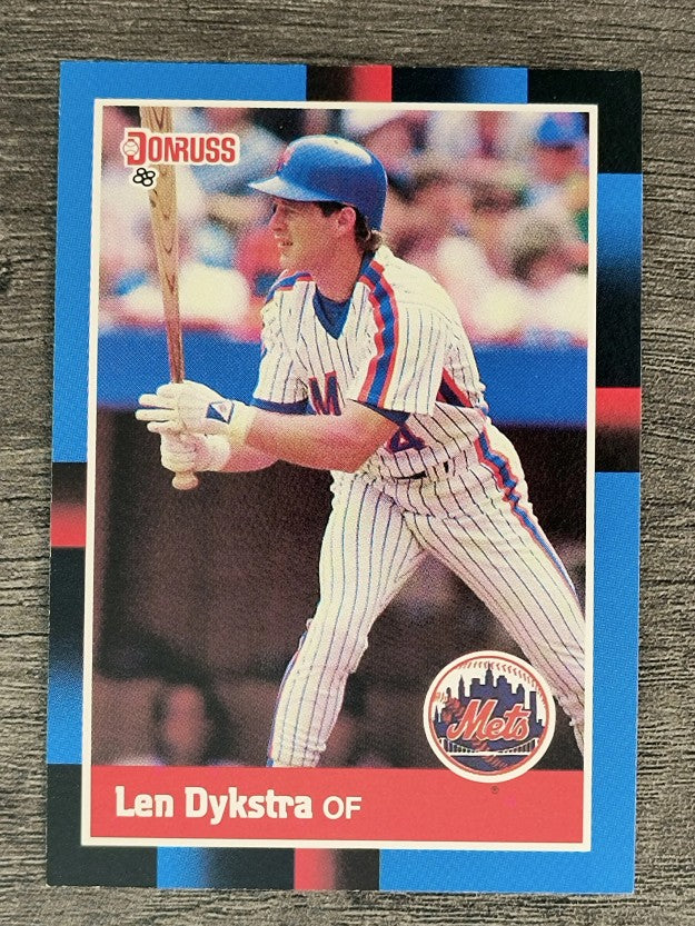 1988 Donruss #364 Len Dykstra