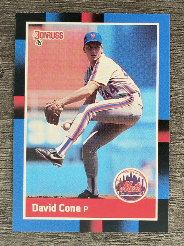 1988 Donruss #653 David Cone
