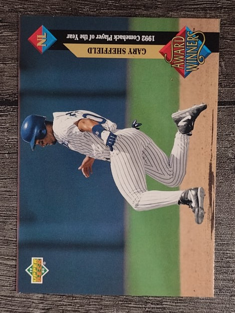 1993 Upper Deck #492 Gary Sheffield AW