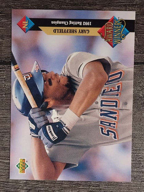 1993 Upper Deck #494 Gary Sheffield AW