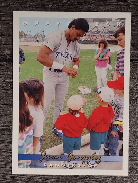 1993 Upper Deck #755 Juan Gonzalez