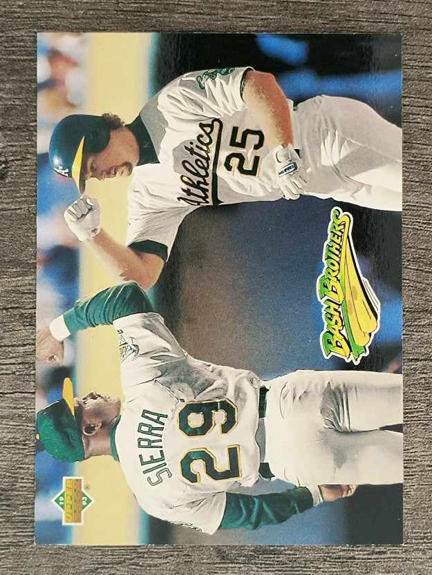 1993 Upper Deck #49 Ruben Sierra/Mark McGwire