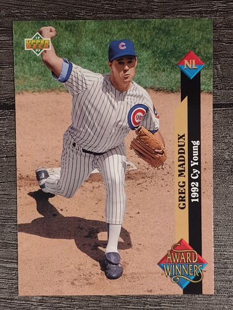 1993 Upper Deck #488 Greg Maddux AW