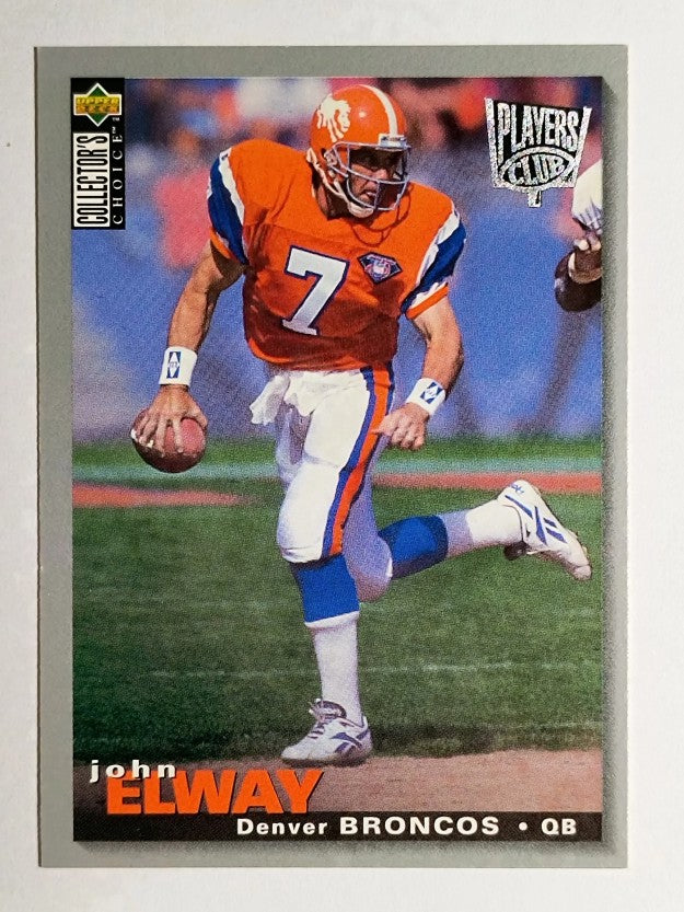 1995 Collector's Choice Player's Club #88 John Elway