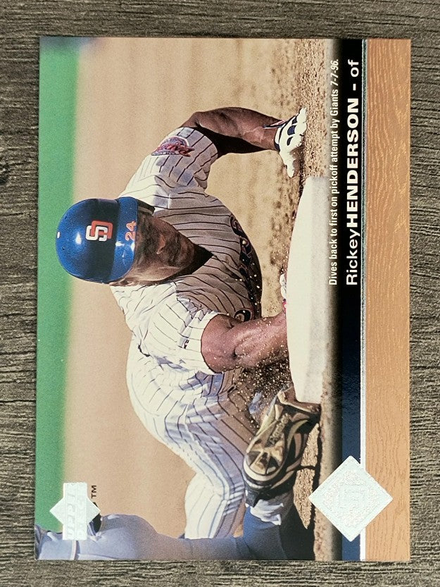 1997 Upper Deck #494 Rickey Henderson