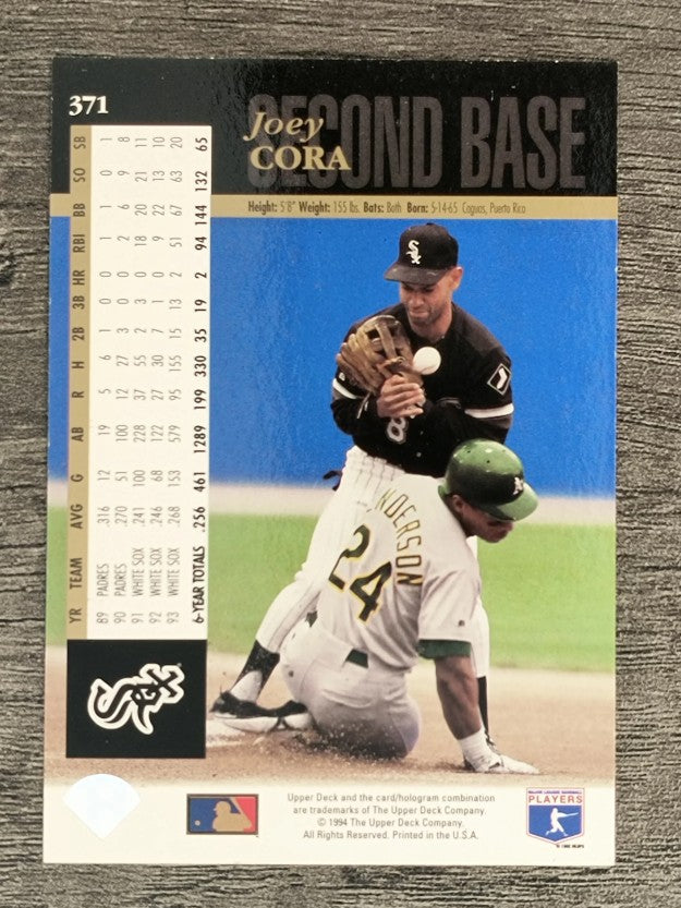 1994 Upper Deck Electric Diamond #371 Joey Cora
