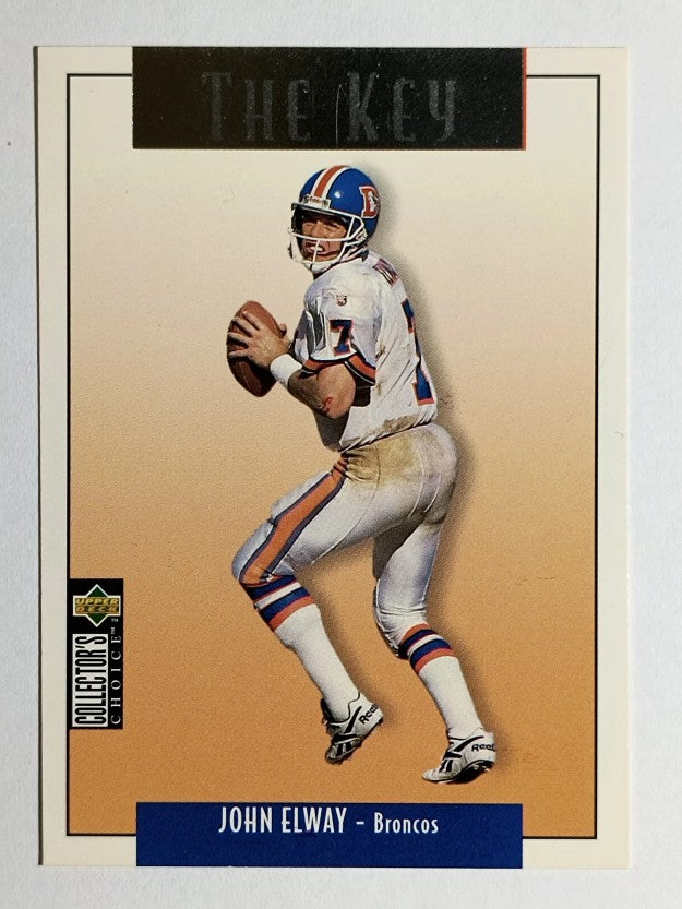 1995 Collector's Choice Update Silver #U67 John Elway K