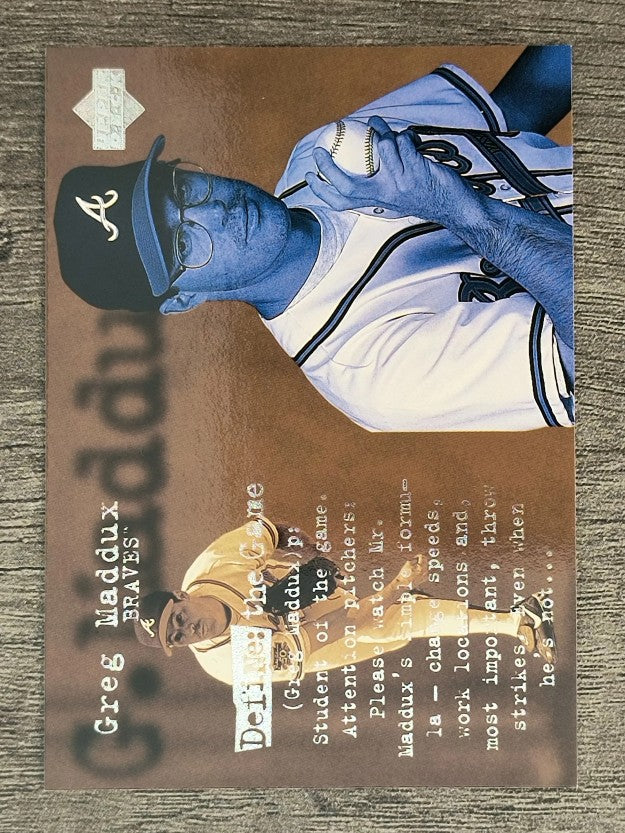 1998 Upper Deck #147 Greg Maddux DG