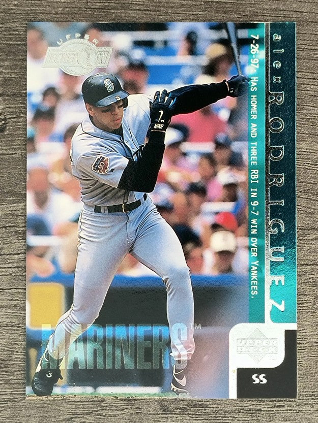 1998 Upper Deck #457 Alex Rodriguez UE