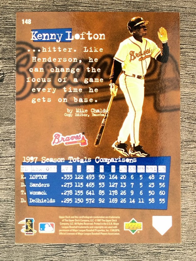 1998 Upper Deck #148 Kenny Lofton DG
