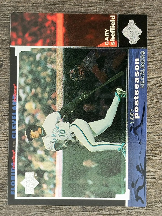1998 Upper Deck #428 Gary Sheffield PH