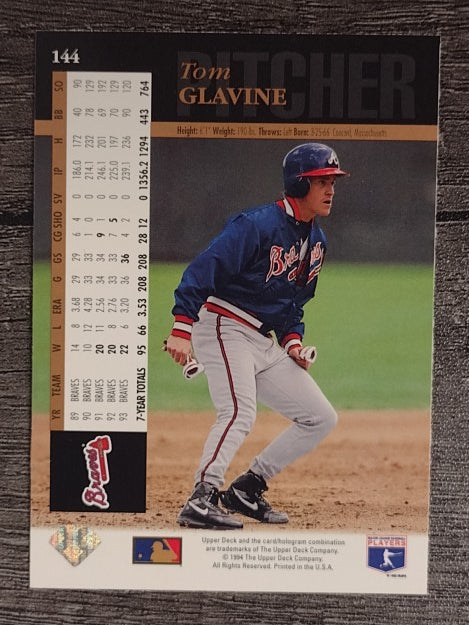 1994 Upper Deck #144 Tom Glavine