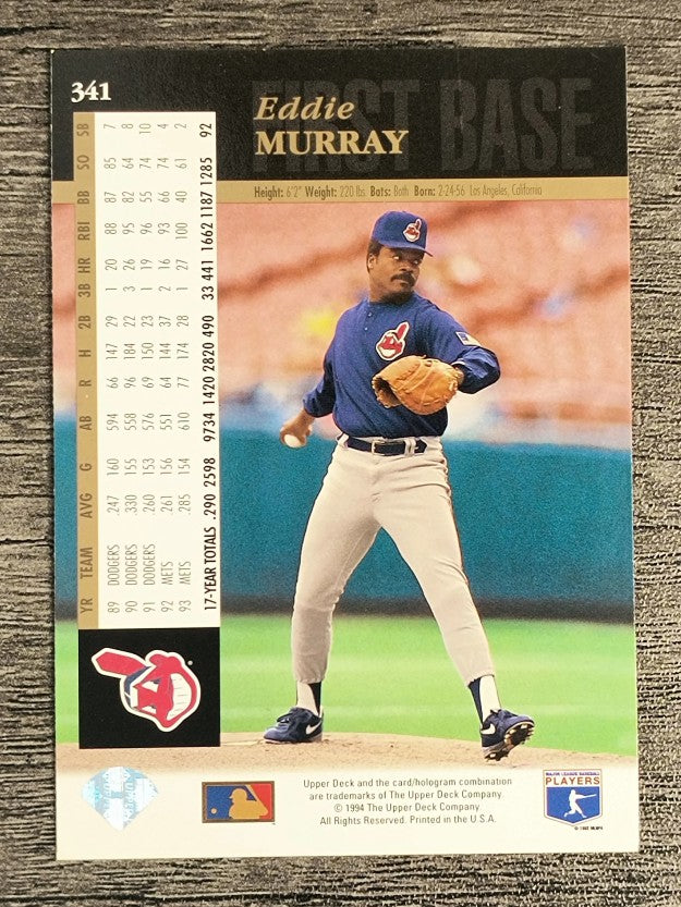 1994 Upper Deck #341 Eddie Murray