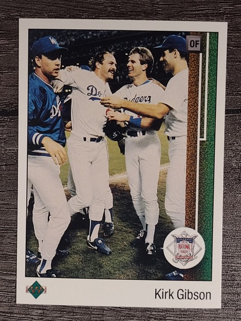 1989 Upper Deck #662 Kirk Gibson NL MVP