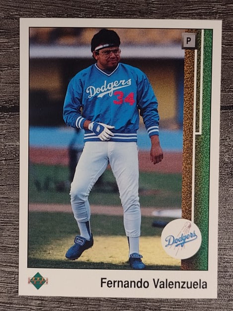 1989 Upper Deck #656 Fernando Valenzuela