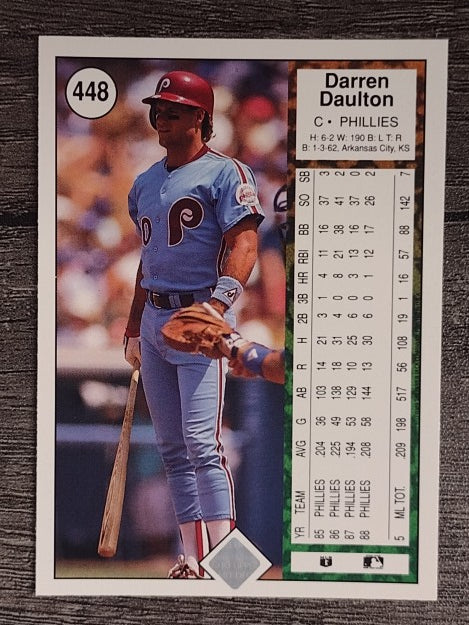 1989 Upper Deck #448 Darren Daulton