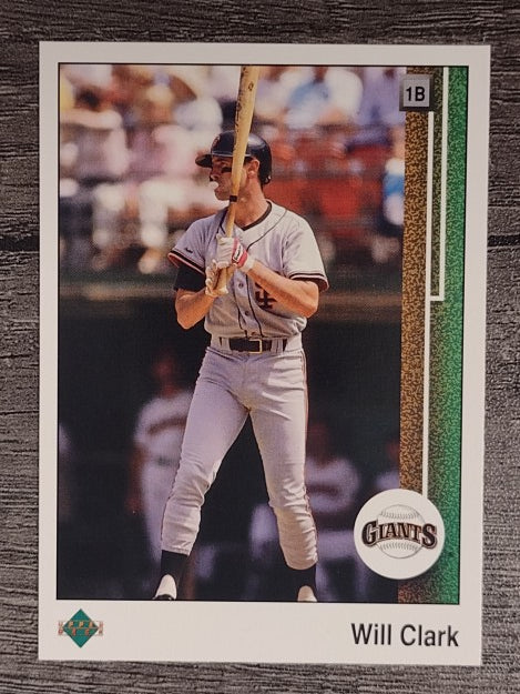 1989 Upper Deck #155 Will Clark