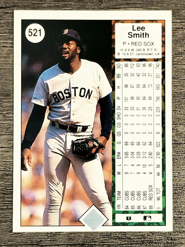 1989 Upper Deck #521 Lee Smith