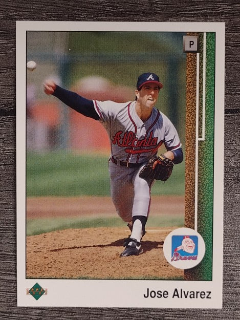1989 Upper Deck #734 Jose Alvarez RC