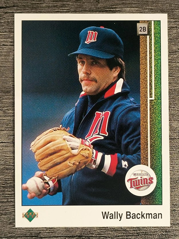 1989 Upper Deck #732 Wally Backman
