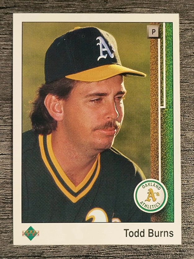 1989 Upper Deck #718 Todd Burns