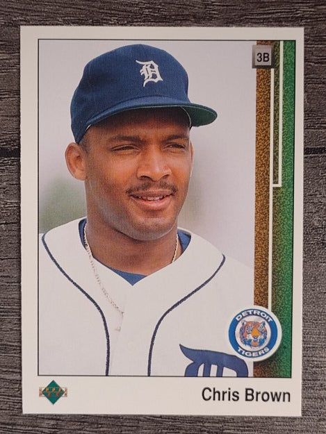 1989 Upper Deck #784 Chris Brown