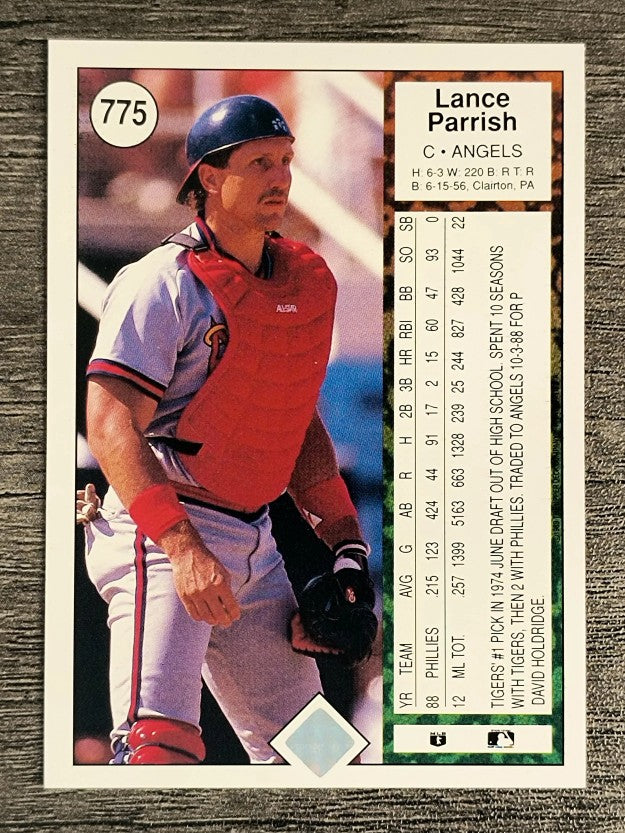 1989 Upper Deck #775 Lance Parrish