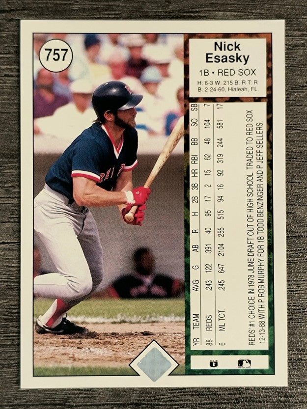 1989 Upper Deck #757 Nick Esasky