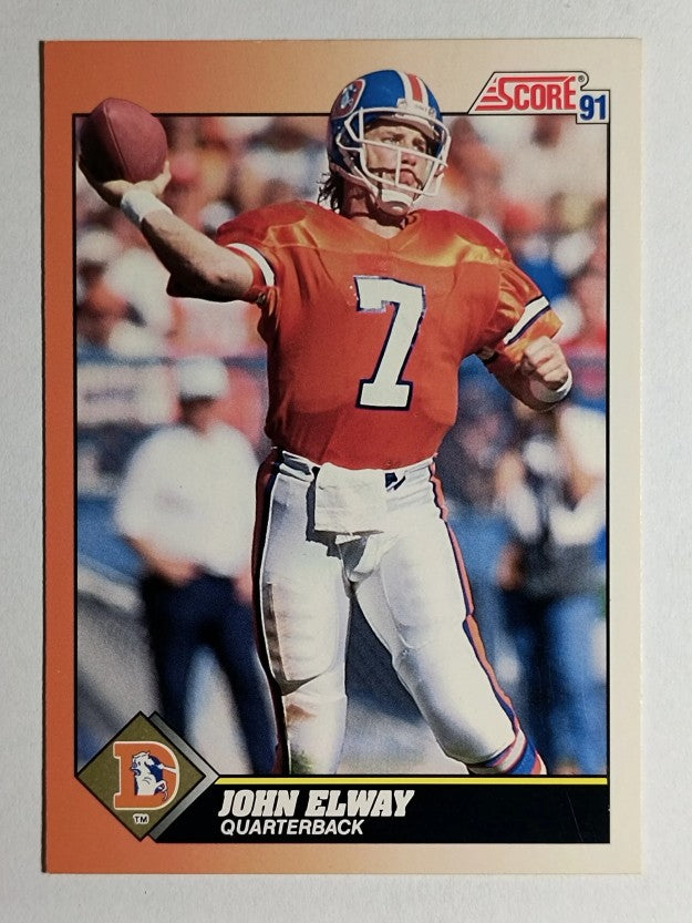1991 Score #410 John Elway