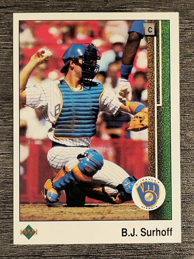 1989 Upper Deck #343 B.J. Surhoff