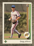 1989 Upper Deck #9 Gregg Jefferies