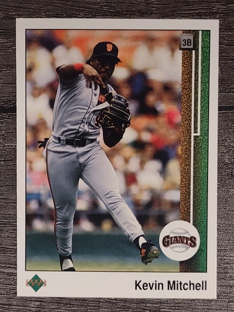 1989 Upper Deck #163 Kevin Mitchell