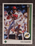 1989 Upper Deck #8 Cris Carpenter RC