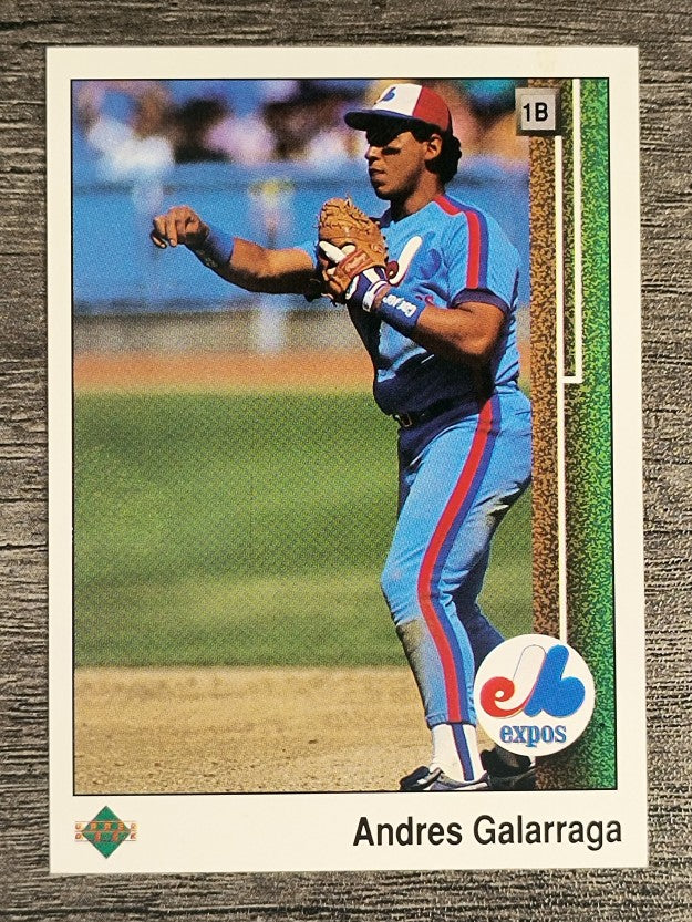 1989 Upper Deck #115 Andres Galarraga