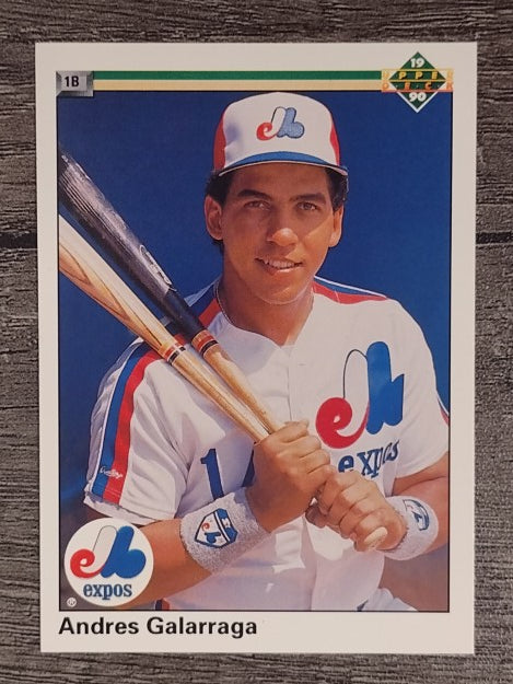 1990 Upper Deck #356 Andres Galarraga