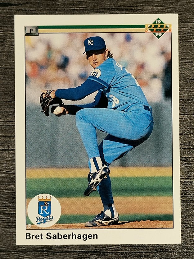 1990 Upper Deck #326 Bret Saberhagen
