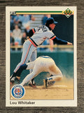 1990 Upper Deck #327 Lou Whitaker