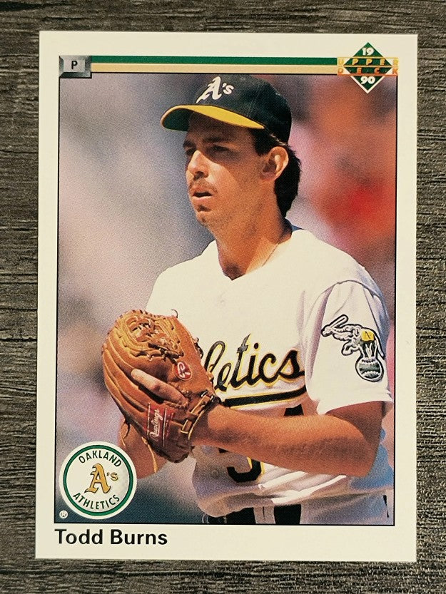 1990 Upper Deck #689 Todd Burns