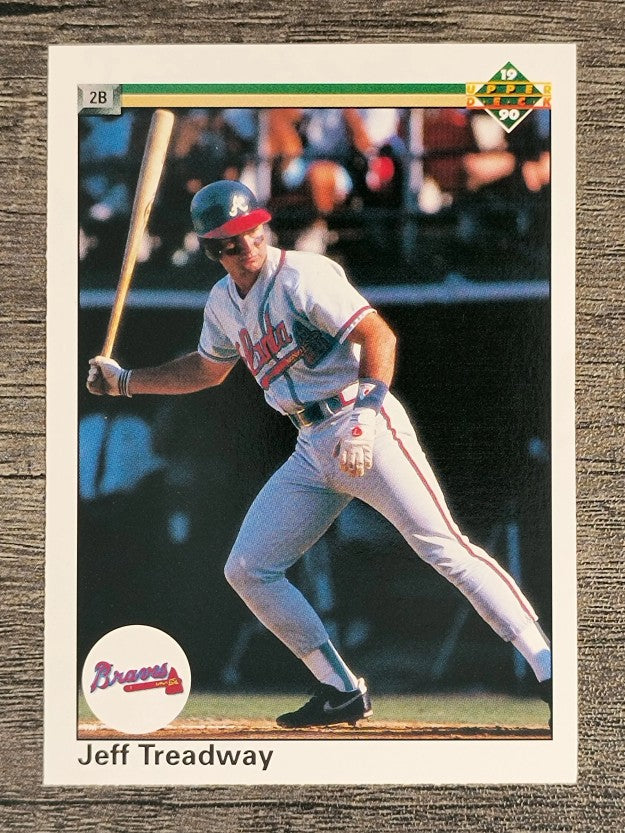 1990 Upper Deck #141 Jeff Treadway