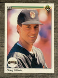 1990 Upper Deck #677 Greg Litton