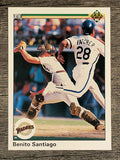 1990 Upper Deck #325 Benito Santiago