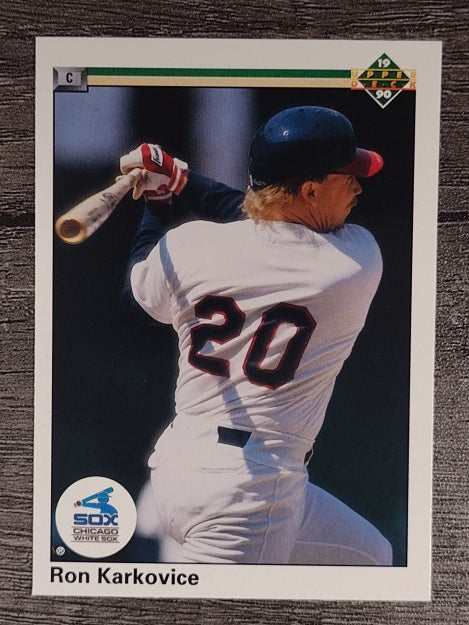 1990 Upper Deck #69 Ron Karkovice