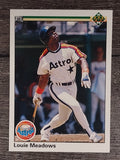 1990 Upper Deck #160 Louie Meadows