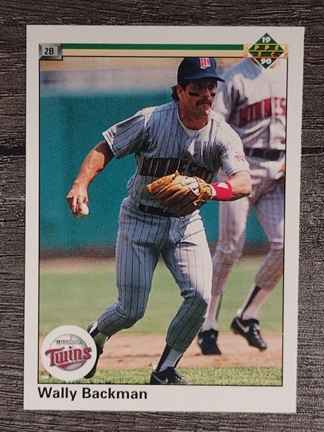 1990 Upper Deck #158 Wally Backman