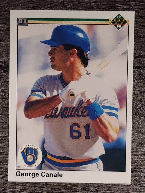 1990 Upper Deck #59 George Canale RC