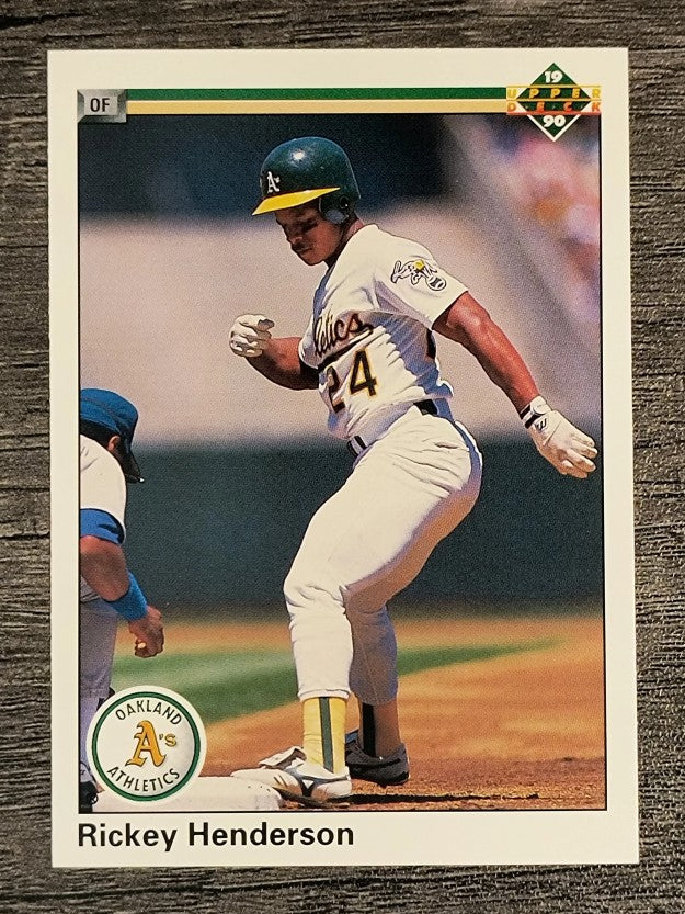 1990 Upper Deck #334 Rickey Henderson
