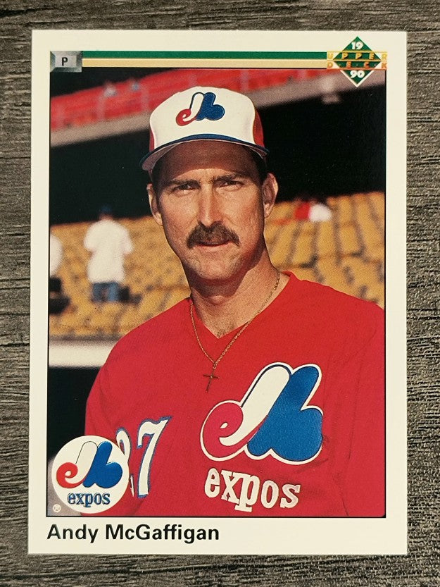 1990 Upper Deck #597B Andy McGaffigan COR