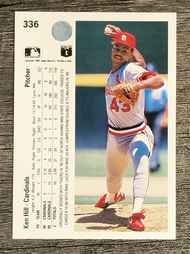 1990 Upper Deck #336 Ken Hill