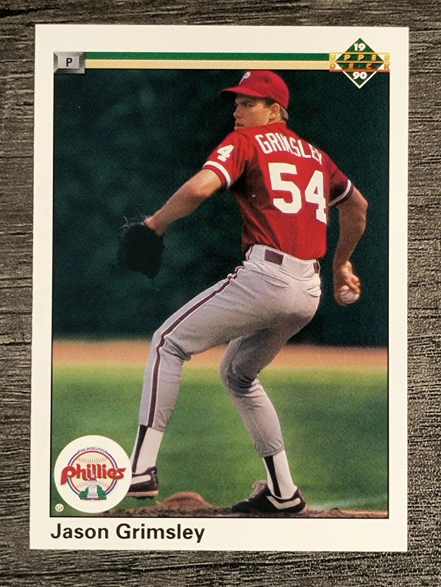 1990 Upper Deck #27 Jason Grimsley RC