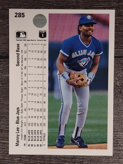 1990 Upper Deck #285 Manny Lee